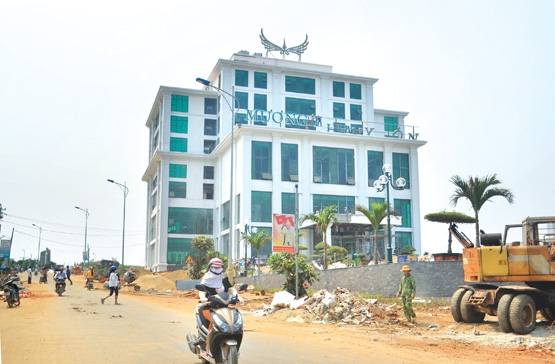 Tập đoàn Mường Thanh đang đầu tư khách sạn tại huyện đảo Lý Sơn.Đô thị biển đang hình thành