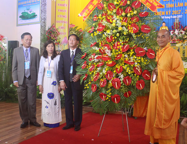 Đại hội đại biểu Phật giáo Lâm Đồng lần thứ IX, nhiệm kỳ 2017 – 2022 thành công tốt đẹp