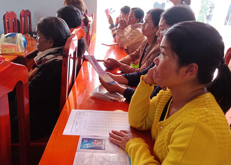Hơn 150 người dân xã Gia Hiệp tham gia buổi Tuyên truyền về Luật BHYT, BHXH tự nguyện