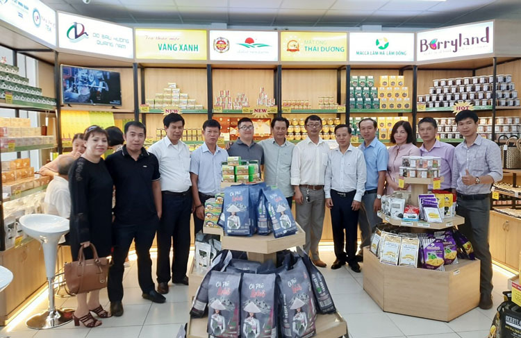 Các doanh nghiệp Lâm Đồng mở gian hàng tại Satra Cần Thơ