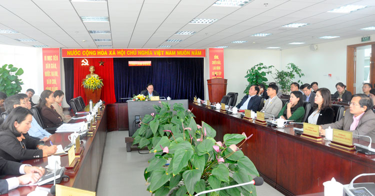 Ông Nguyễn Văn Yên - UVBTV Tỉnh ủy, Phó Chủ tịch UBND tỉnh chủ trì đầu cầu Lâm Đồng
