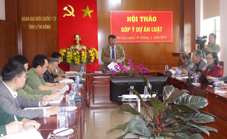 Đoàn ĐBQH Lâm Đồng góp ý Dự thảo Luật Chứng khoán