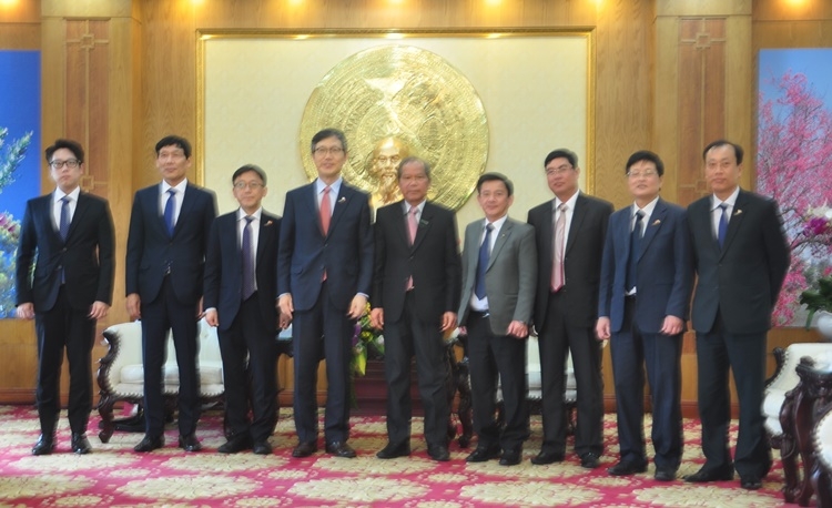 Bí thư Tỉnh ủy Lâm Đồng Nguyễn Xuân Tiến cùng lãnh đạo UBND tỉnh Lâm Đồng tiếp đoàn công tác Tổng lãnh sự Hàn Quốc tại Thành phố Hồ Chí Minh
