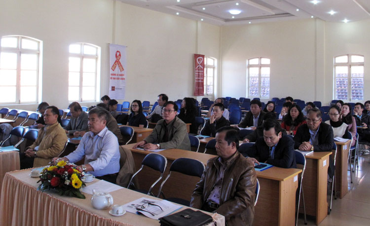 Đại biểu liên ngành tổng kết Dự án an ninh y tế khu vực tiểu vùng Mê Công mở rộng tại Lâm Đồng năm 2019