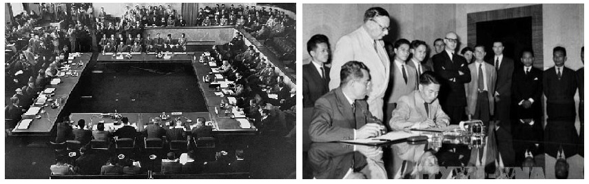 Hiệp định Giơ-ne-vơ được ký ngày 20-7-1954, hòa bình được lập lại tại Việt Nam