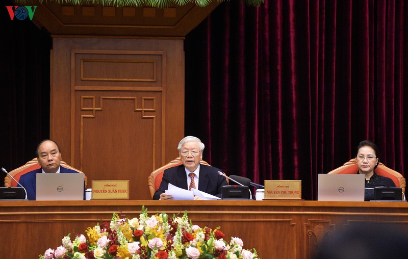 Tổng Bí thư, Chủ tịch nước Nguyễn Phú Trọng chủ trì Hội nghị Trung ương 12