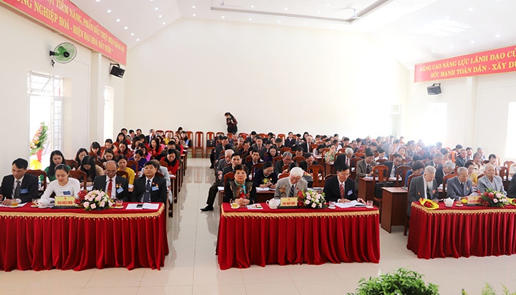 Toàn cảnh Đại hội Đại biểu Đảng bộ Phường 2 (TP Bảo Lộc) lần thứ VI, nhiệm kỳ 2020 - 2025