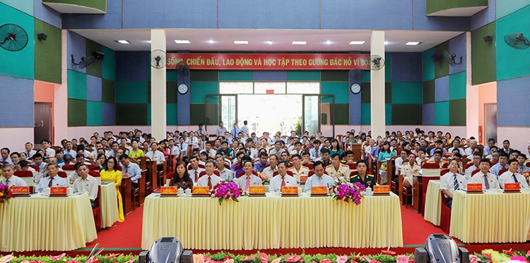 Toàn cảnh Đại hội Đại biểu Đảng bộ huyện Đạ Tẻh nhiệm kỳ 2020 - 2025