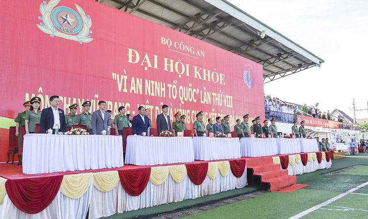 Lãnh đạo Bộ Công an và tỉnh Lâm Đồng tham dự Đại hội