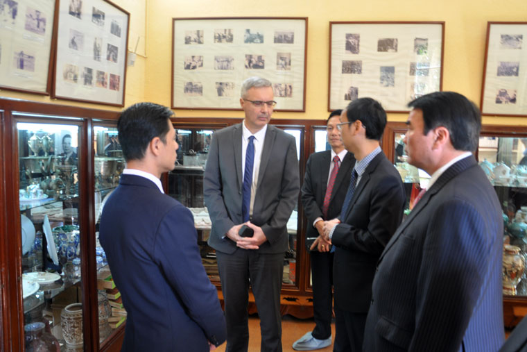 Đại sứ Cộng hòa Pháp tại Việt Nam thăm và làm việc với tỉnh Lâm Đồng