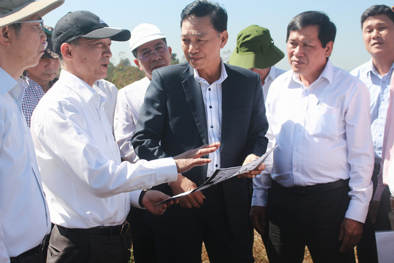 Chủ tịch UBND tỉnh Trần Văn Hiệp kiểm tra các công trình, dự án trên địa bàn huyện Đức Trọng đầu năm 2021