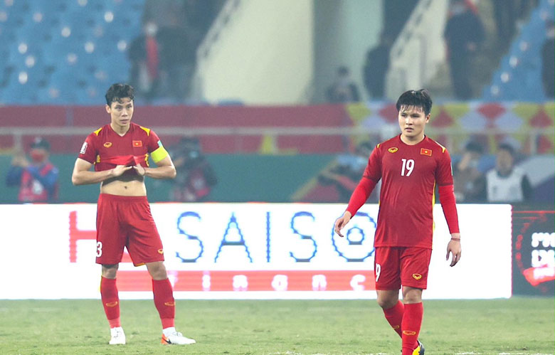 Đội tuyển Việt Nam có chỉ số phạm lỗi cao tại vòng loại thứ ba World Cup 2022