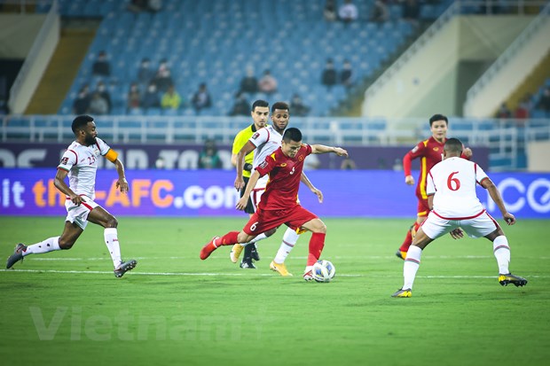 Đội tuyển Việt Nam gây nhiều khó chịu cho Oman ở trận đấu vừa khép lại vào tối ngày 24/3