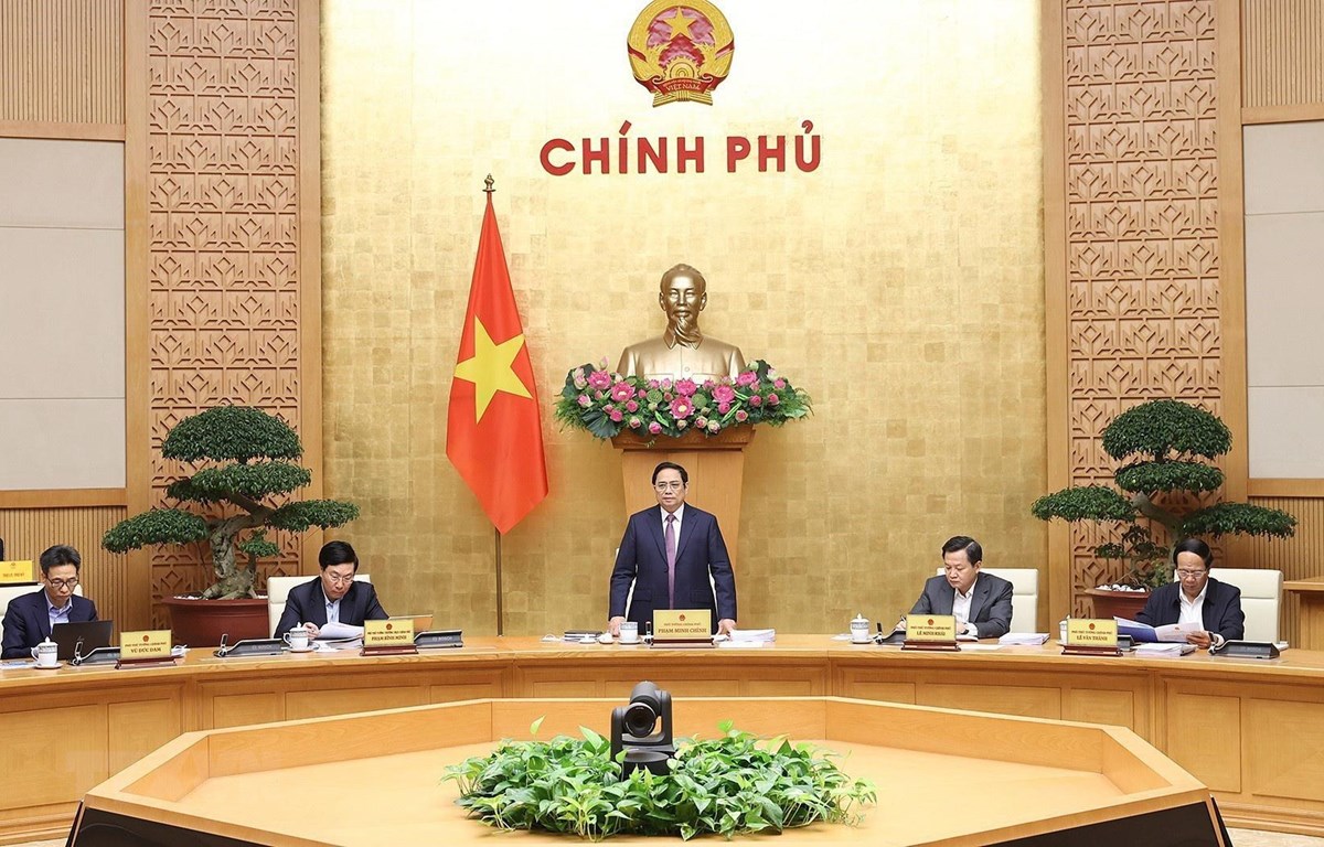 Thủ tướng Phạm Minh Chính chủ trì Phiên họp Chính phủ thường kỳ tháng 3.