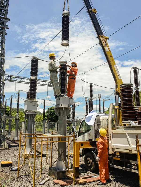 Sửa chữa các hạng mục tại trạm phân phối 220 kV