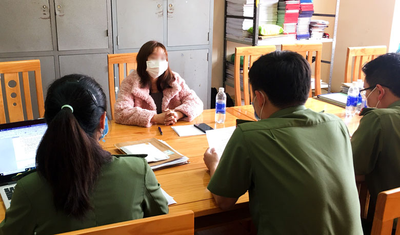Lực lượng chức năng tỉnh Lâm Đồng mời làm việc, xử phạt vi phạm hành chính với một số trường hợp đăng tải thông tin không chính xác trên mạng xã hội
