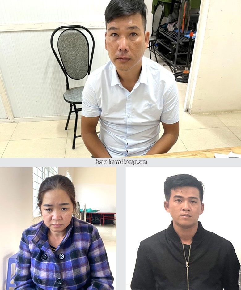 Nguyễn Hoàng Bảo Long cùng các chân rết Võ Văn Vũ Linh và Dương Thị Ngọc Loan bị khởi tố bắt tạm giam