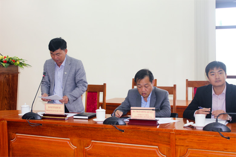 Lãnh đạo Ban Tổ chức Tỉnh ủy quán triệt một số văn bản quy định mới của Trung ương