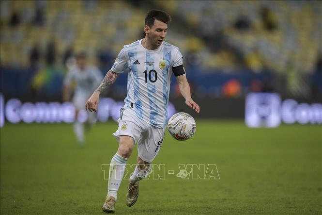 Tiền đạo đội trưởng đội tuyển Argentina Lionel Messi