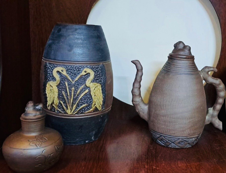 Một số sản phẩm gốm Hương Canh