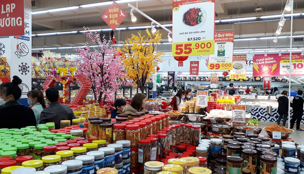 Theo nhận định của Sở Công thương, hàng hóa phục vụ thị trường Tết tại Lâm Đồng phong phú, dồi dào