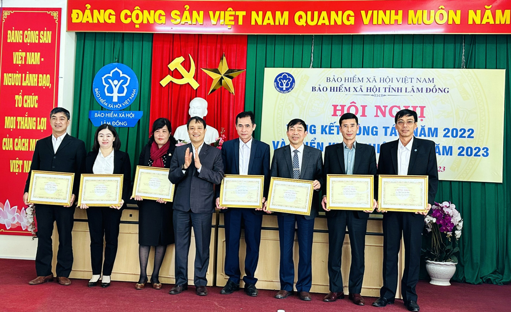 Bảo hiểm Xã hội tỉnh Lâm Đồng hoàn thành xuất sắc nhiệm vụ năm 2022
