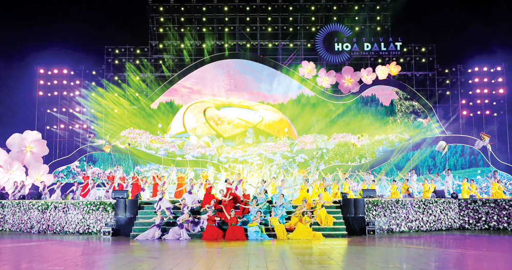 Festival Hoa Đà Lạt lần thứ IX - năm 2022. Ảnh: Chính Thành
