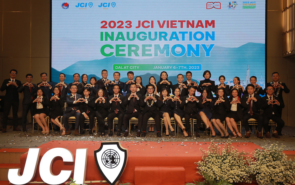 Ra mắt Ban Điều hành JCI Việt Nam 2023 và các Chủ tịch chi hội