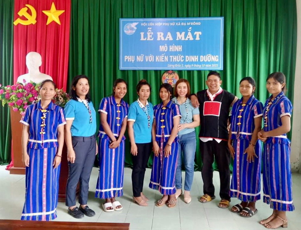 Các cấp Hội Phụ nữ trên địa bàn huyện Đam Rông xây dựng nhiều mô hình nhằm đẩy mạnh công tác tuyên truyền, vận động hội viên phụ nữ