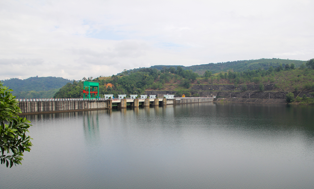 Một góc hồ Thủy điện Đồng Nai 4