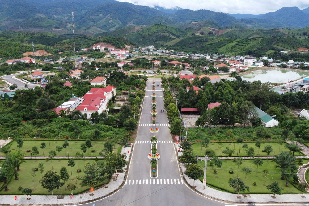 Một góc khu vực dự kiến thành lập thị trấn Bằng Lăng trong tương lai