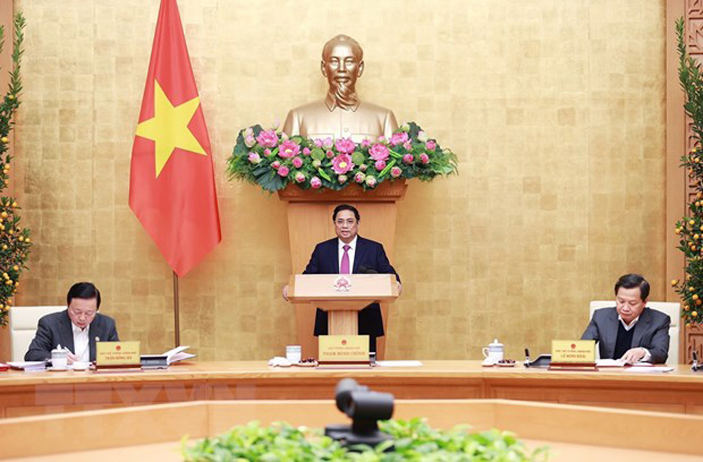 Thủ tướng Phạm Minh Chính chủ trì họp Thường trực Chính phủ, đánh giá tình hình Tết Nguyên đán Quý Mão 2023 và triển khai các nhiệm vụ trọng tâm sau Tết