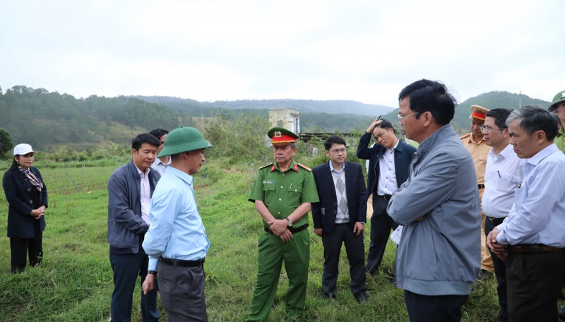 Kết luận của Chủ tịch UBND tỉnh Lâm Đồng về triển khai Dự án hồ chứa nước Ta Hoét - Đức Trọng
