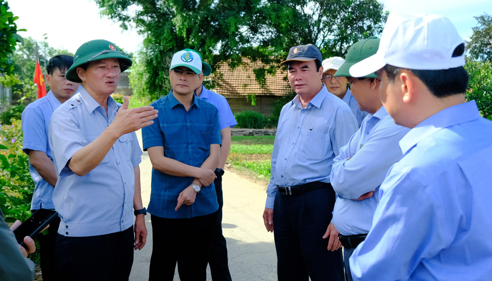 Bí thư Tỉnh ủy yêu cầu huyện Cát Tiên cần có sự tính toán kỹ lưỡng tại tuyến đường 3B