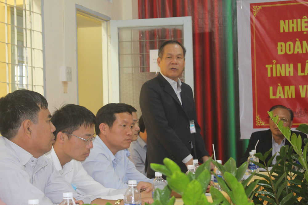 Đại diện Trung tâm y tế thành phố Bảo Lộc giải trình làm rõ nội dung đoàn quan tâm