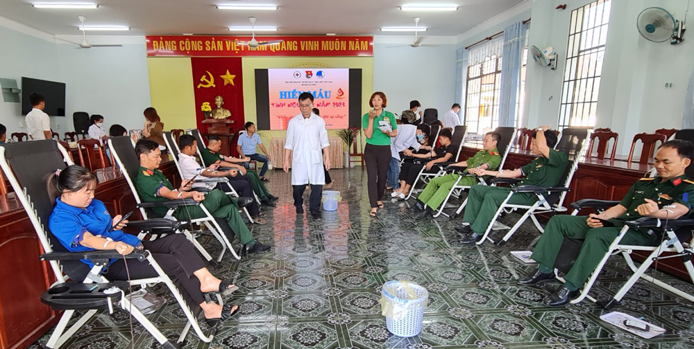 Cát Tiên: Tiếp nhận 164 đơn vị máu tình nguyện
