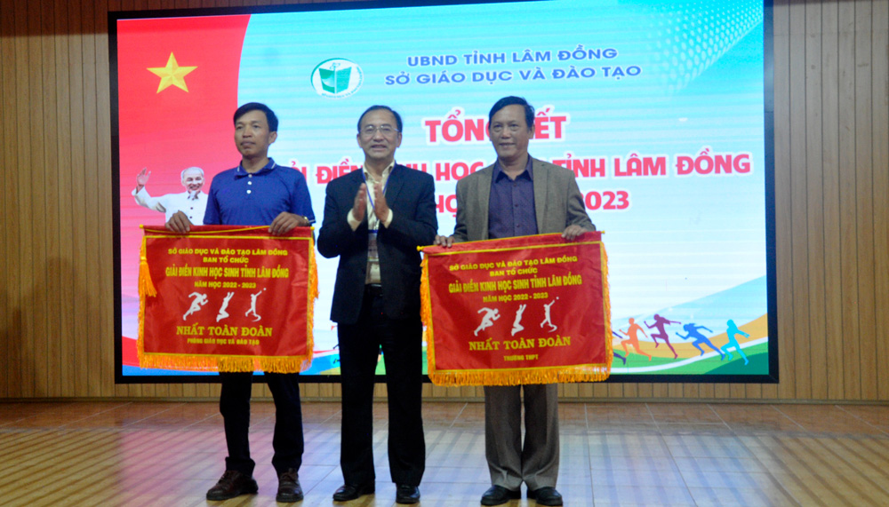 Bế mạc Giải Điền kinh học sinh tỉnh Lâm Đồng năm 2023