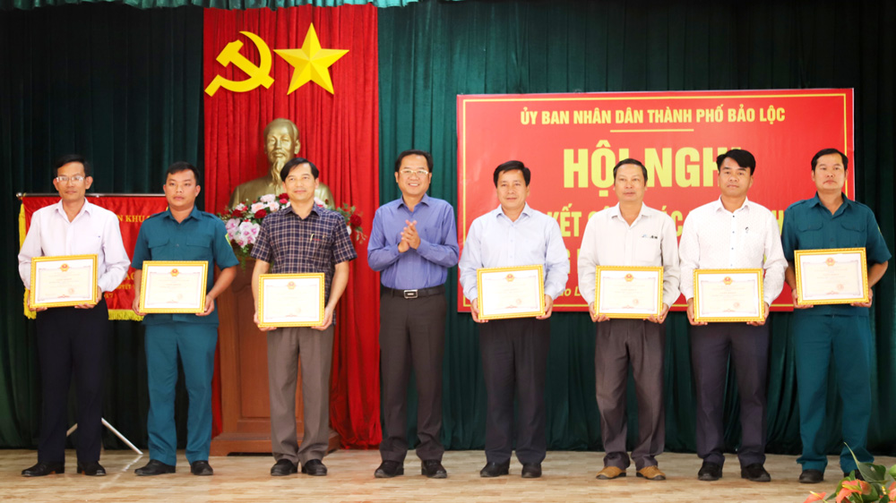 Bảo Lộc: Tổng kết công tác tuyển chọn, gọi công dân nhập ngũ năm 2023