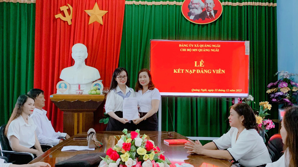 Nâng cao chất lượng tổ chức cơ sở đảng, đảng viên ở Quảng Ngãi