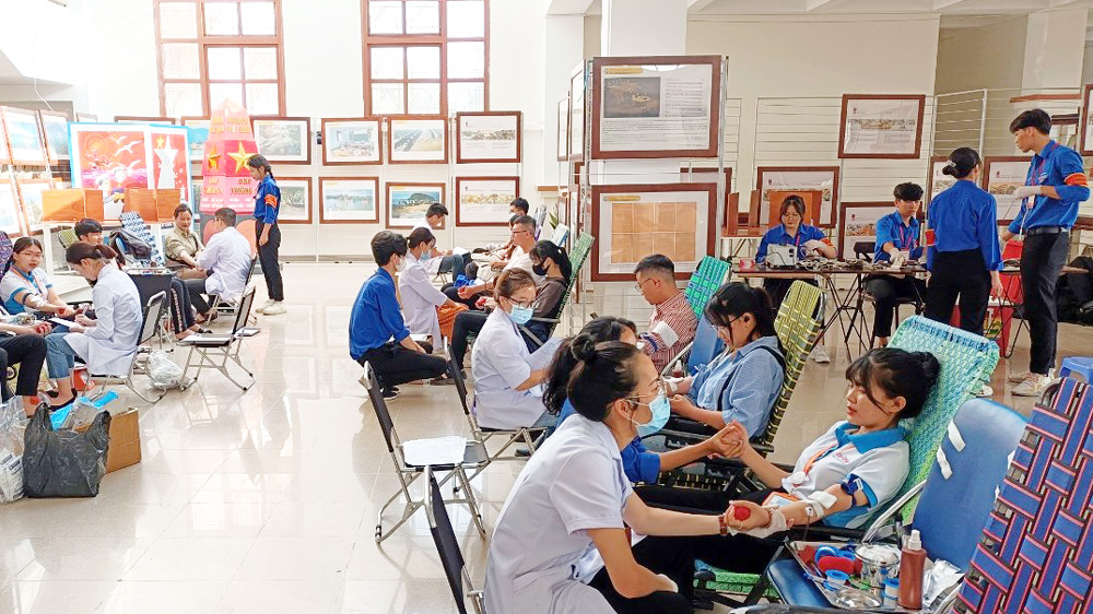 Sinh viên Trường Đại học Đà Lạt tình nguyện hiến 300 đơn vị máu