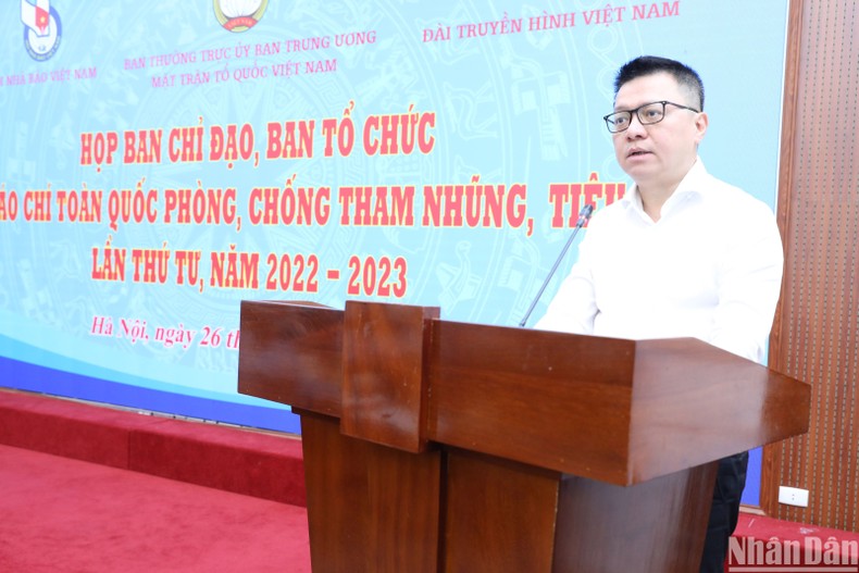 Đồng chí Lê Quốc Minh công bố Quyết định kiện toàn Ban Chỉ đạo, Ban Tổ chức Giải