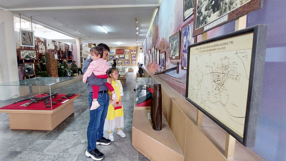 Bảo tàng Thành cổ Quảng Trị là nơi giáo dục truyền thống cách mạng cho thế hệ trẻ