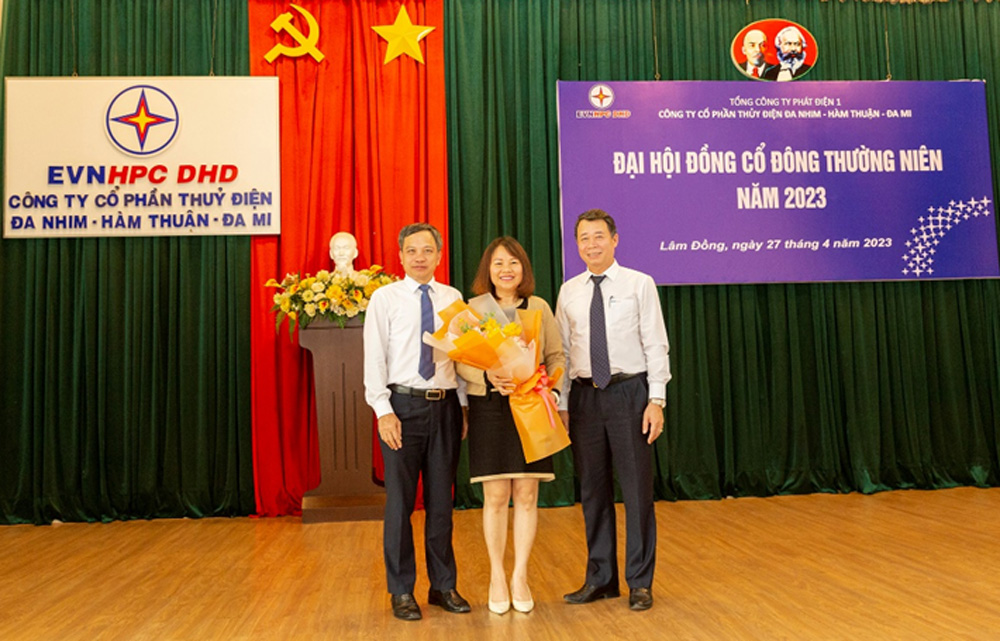 Bà Đinh Hải Ninh - Trưởng Ban Kiểm soát Công ty ĐHĐ từ ngày 27/4/2023
