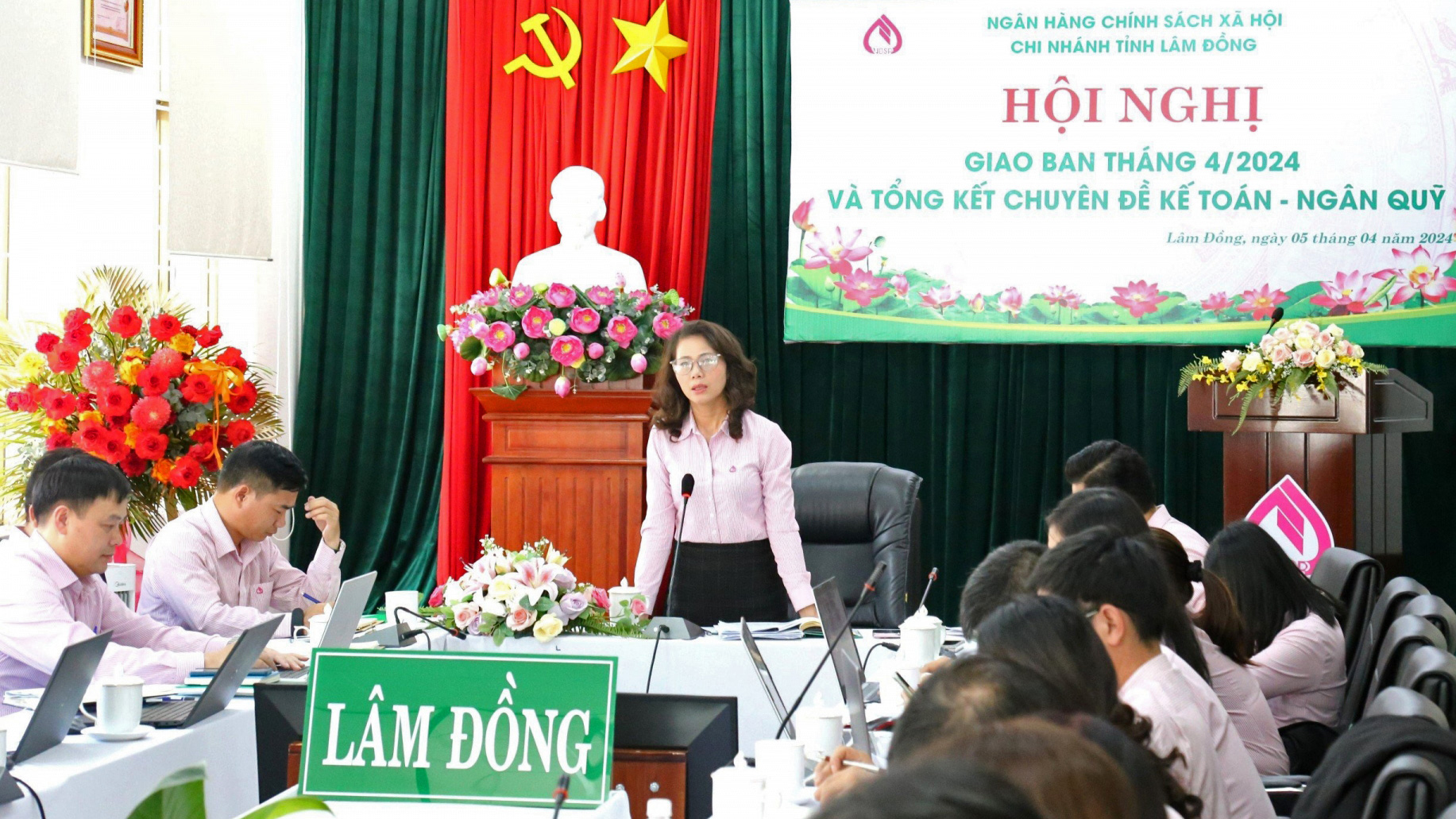 Tăng trưởng dư nợ và nguồn vốn của Ngân hàng Chính sách xã hội Chi nhánh tỉnh Lâm Đồng đạt 3,5%