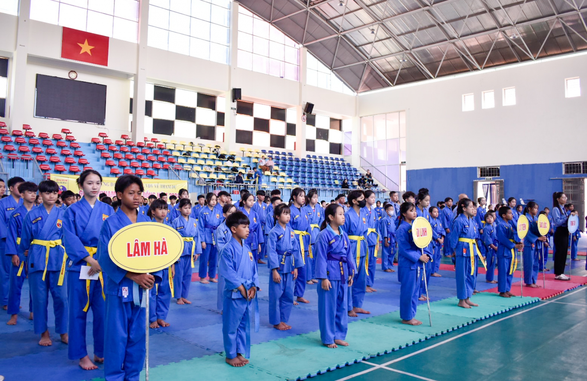Gần 350 võ sinh tham gia Giải Vovinam tỉnh Lâm Đồng 2024