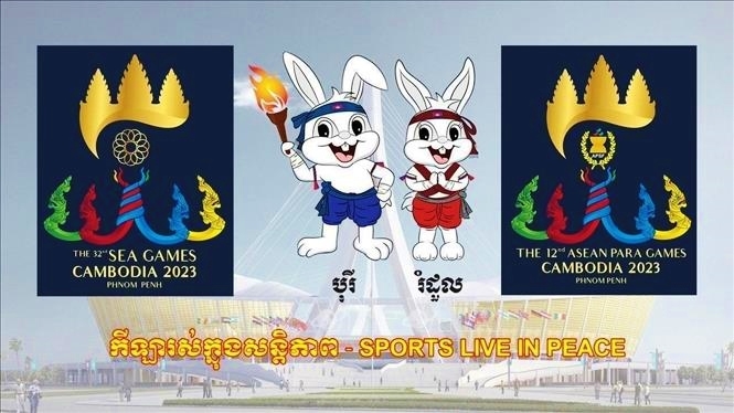 Biểu trưng và linh vật của SEA Games 32 và ASEAN Para Games 12
