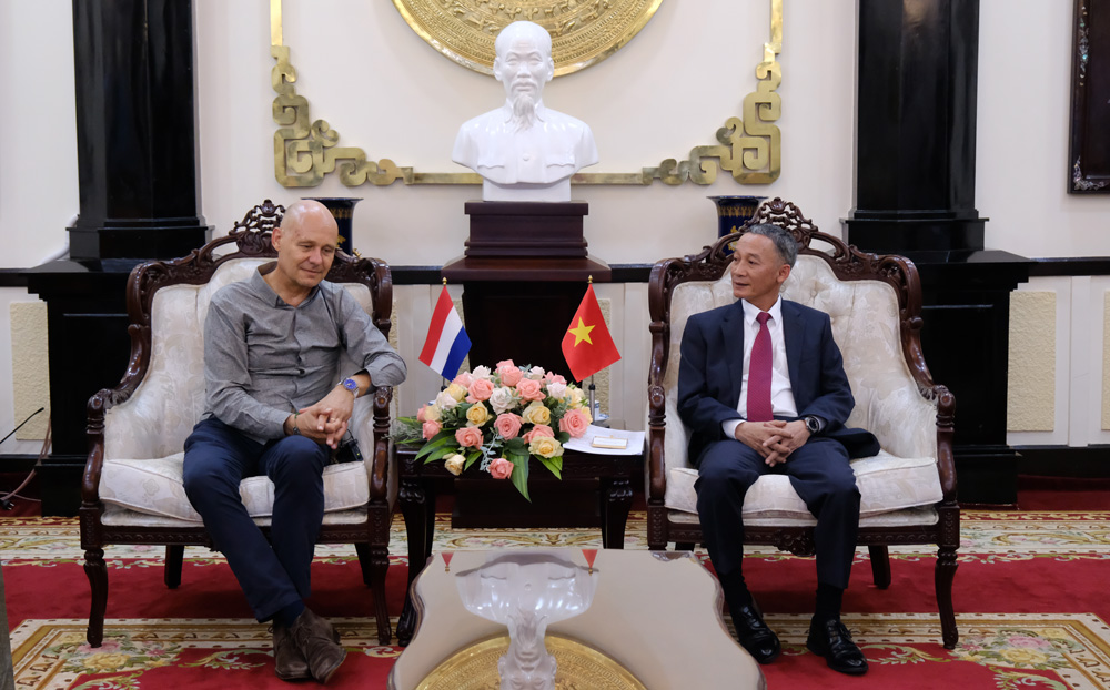 Chủ tịch UBND tỉnh Lâm Đồng Trần Văn Hiệp mong muốn tiếp tục mở rộng quan hệ hợp tác giữa 2 bên