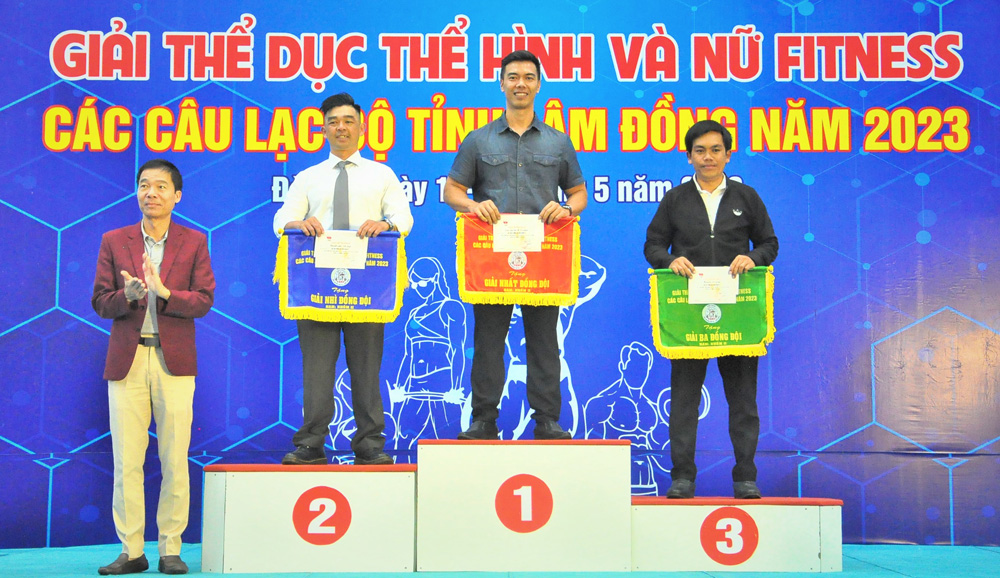 Đà Lạt dẫn đầu đồng đội nam cổ điển tại Giải Thể dục Thể hình và nữ Fitness các câu lạc bộ tỉnh Lâm Đồng