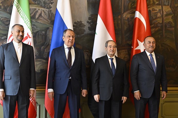 Nga thúc đẩy hàn gắn quan hệ giữa Thổ Nhĩ Kỳ với Syria