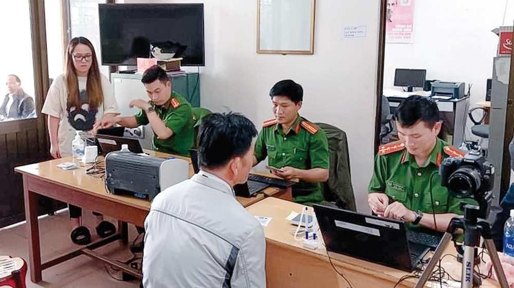 Nhiều địa phương của tỉnh Lâm Đồng đã hoàn thành và vượt kế hoạch về cấp CCCD